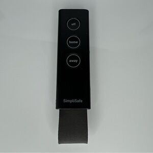 SimpliSafe Key Fob Remote Security System Model KF3B SSKF3 - Black Fresh Battery